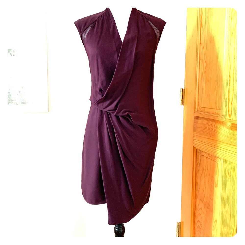 Purple Helmut Lang Dress